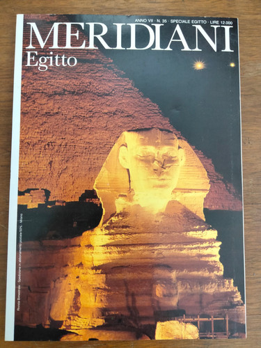 Rivista meridiani egitto - "egitto,