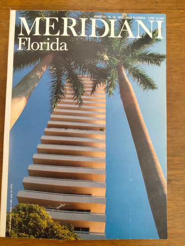 Rivista meridiani florida - meridiani, "florida