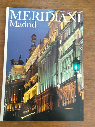 Rivista meridiani madrid - meridiani, "madrid