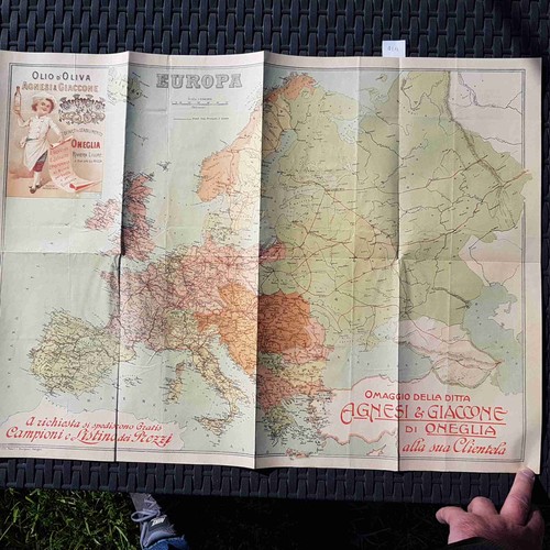Cartina europa primi 900 - cartina,