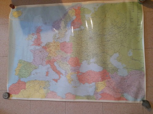 Cartina europa politica - europa,