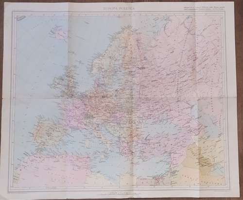 Cartina map europa - map, politica