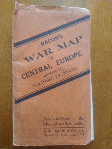 Mappa della guerra bacon - mappa,