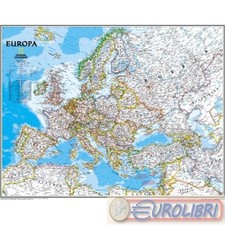 CARTINE EUROPA 99X132 MURALE